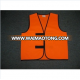 Reflective Safety Vest ,Customized Color and Printings are accepted