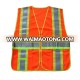 Economy High Visibility Reflective Security Vest with 3M8906 Reflective Tape